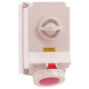 Bals Elektrotech - CEE-Steckdose abschaltbar, abgesichert (IEC 60309) CEE-Steckdose 16886 63A,5p,400V,6H,IP67