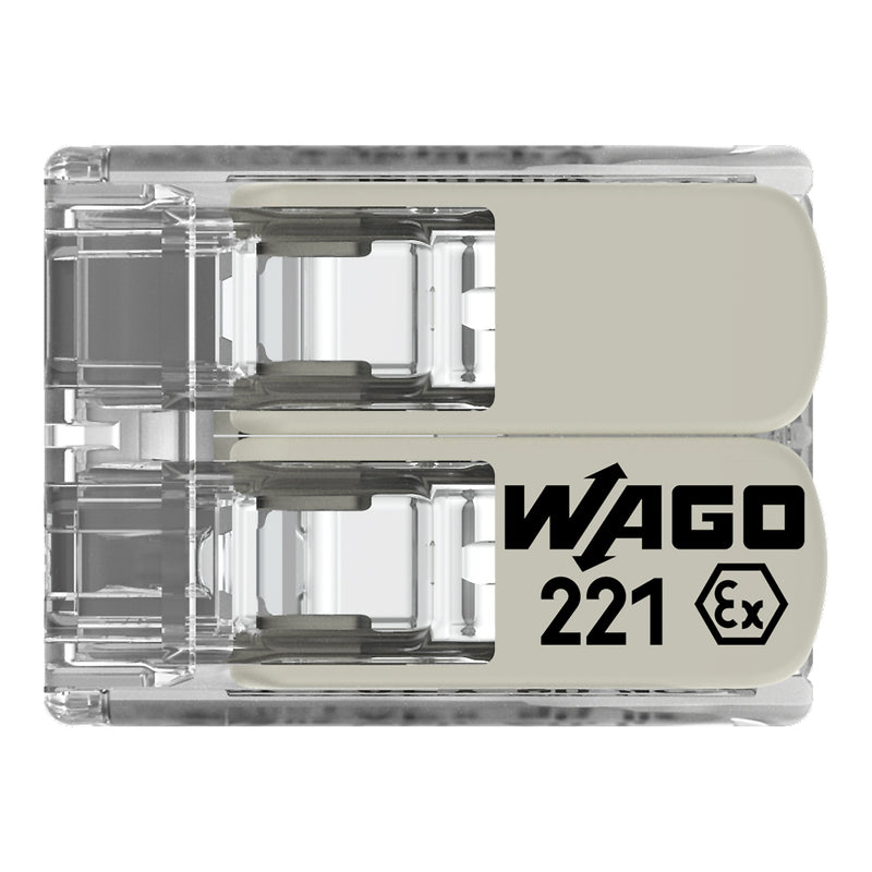 WAGO - Steckklemme COMPACT-Verbindungsklemme 221-482 − 100 Stück