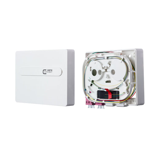 Metz Connect - Kommunikationsanschlussdose LWL OpDAT ADT Spli. OM4 1501177H02HC 2x LC-Duplex