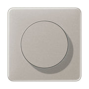 Jung - Abdeckung/Bedienelement für Installationsschalterprogramme Abdeckung mit Drehknopf CD 1740 PT Serie CD, platin − 1 Stück