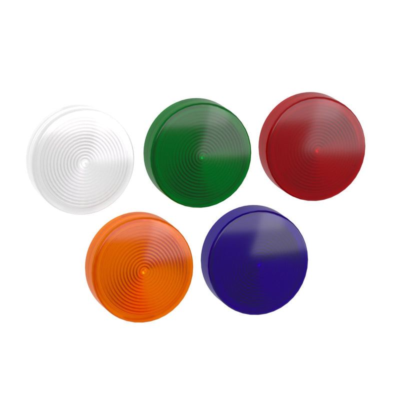 Schneider Electric - Frontelement für Leuchtmelder ZB4BV003 univers. 5 Farben