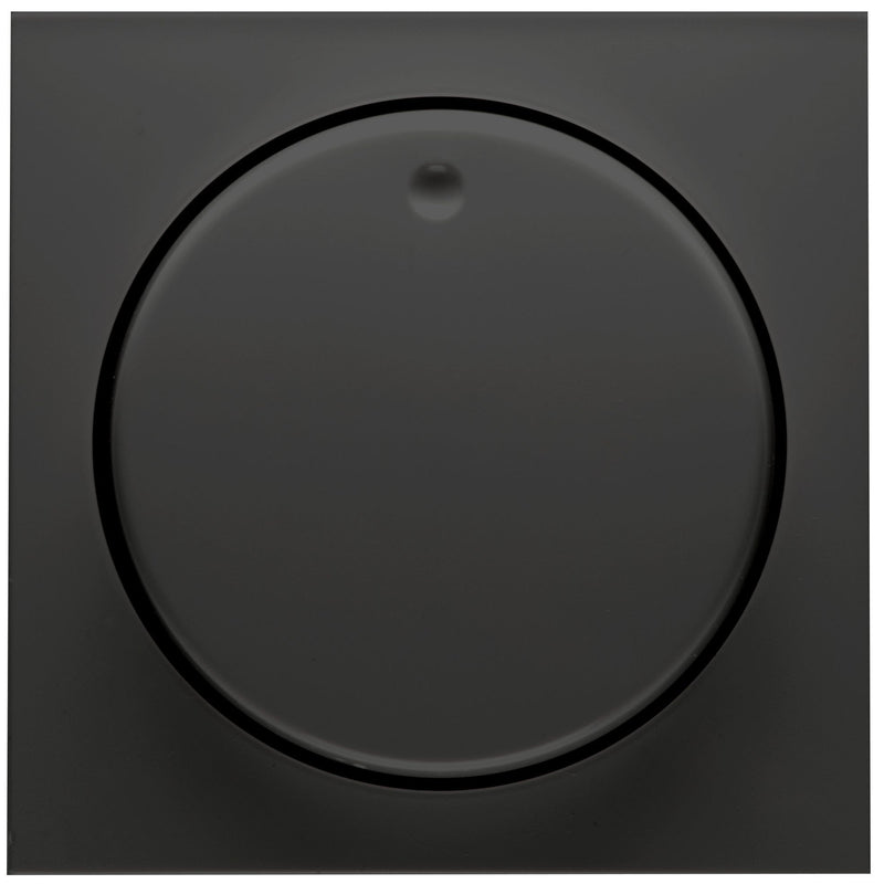 Peha - Abdeckung/Bedienelement für Installationsschalterprogramme Abdeckung Dimmer D 11.810.193 HR rws, matt sw − 10 Stück