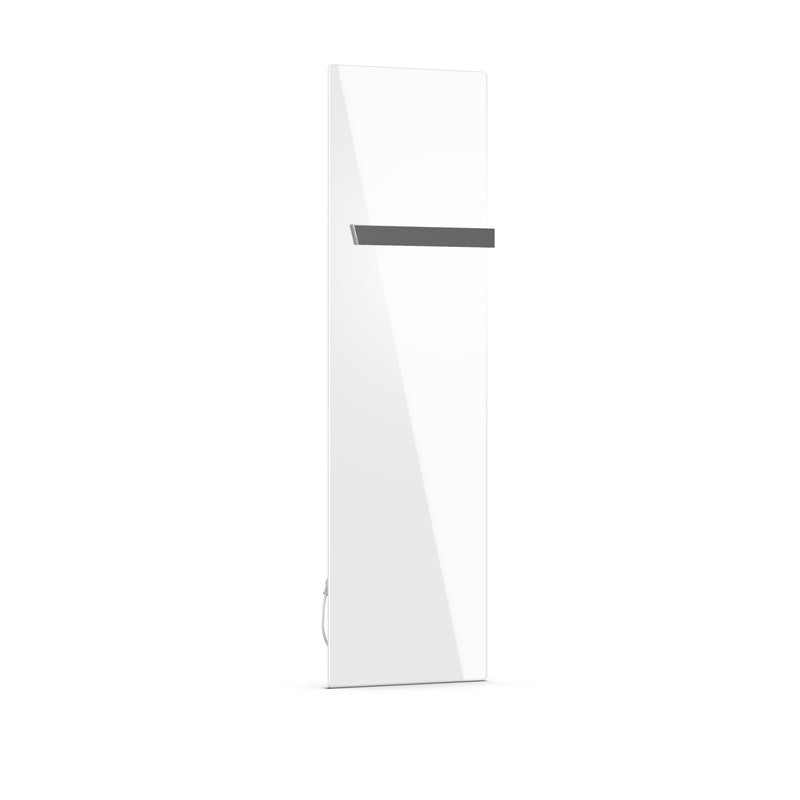 Etherma - Infrarot-Strahlungspaneel Badinfrarotheizung, Glas LAVABATH3-GL-600-PW reinweiß 160x50cm