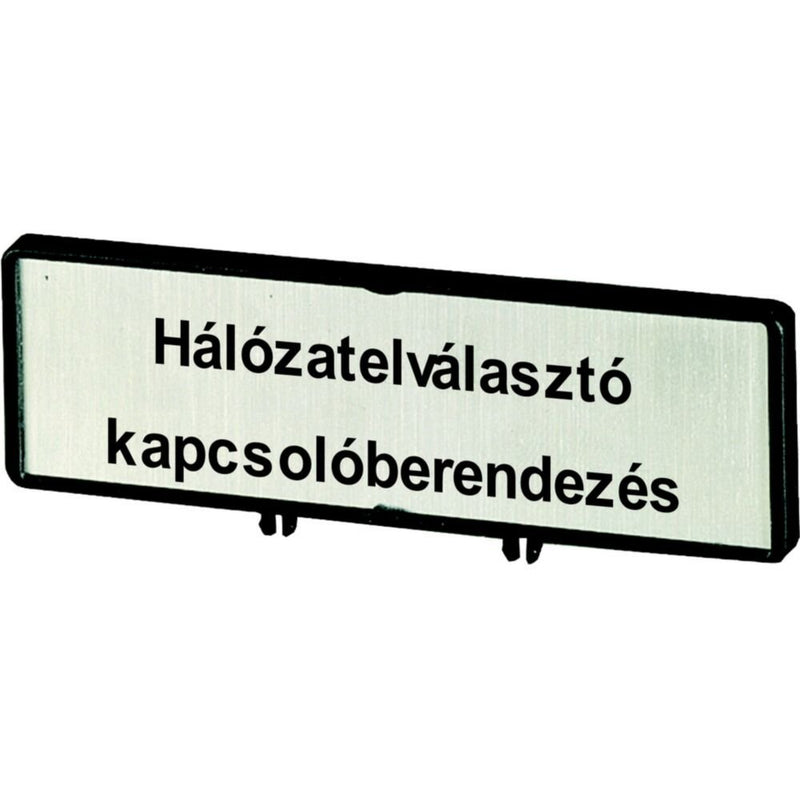 Eaton - Zubehör/Ersatzteile für Niederspannungs-Schalttechnik Träger mit Schild ZFSNT80-T0 T0 T3 P1 48x17mm