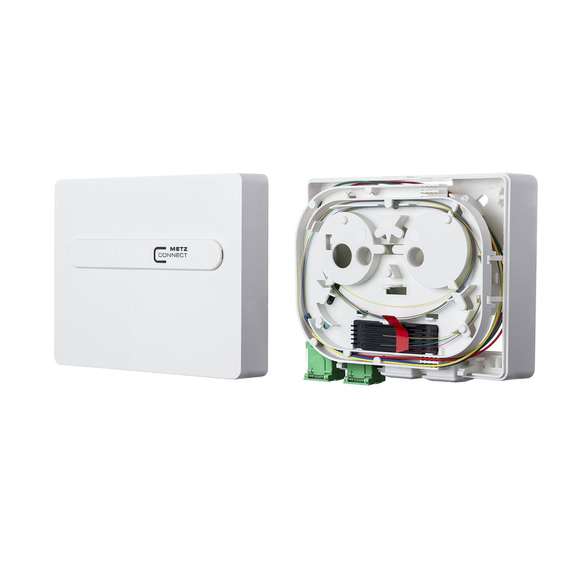 Metz Connect - Kommunikationsanschlussdose LWL OpDAT ADT splice 2xSC-S 1501191H02HC APC OS2