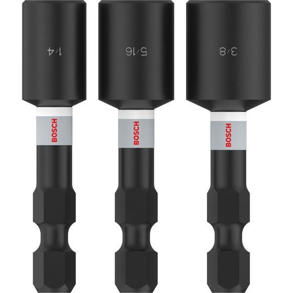 Bosch - Steckschlüsselset PRO Nutsetter Impact Set, 2608521U65VE(3) 1/4 − 5 Packung