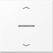 Jung - Abdeckung/Bedienelement für Installationsschalterprogramme Wippe mit Lichtleiter A 101 KO5P BF WWM schneeweiß matt