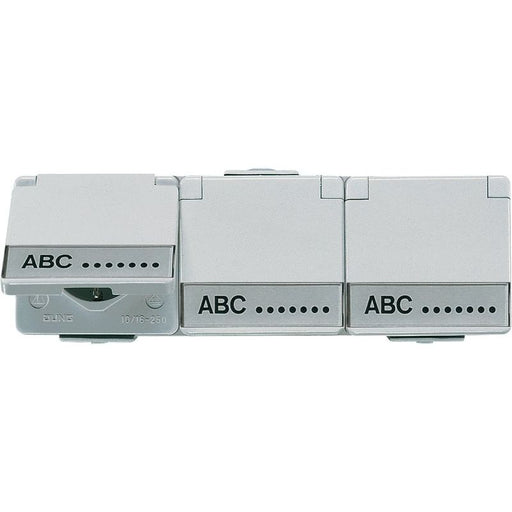 Jung - Steckdose SCHUKO-Steckdose 3-fach 623 NAW 16A 250V
