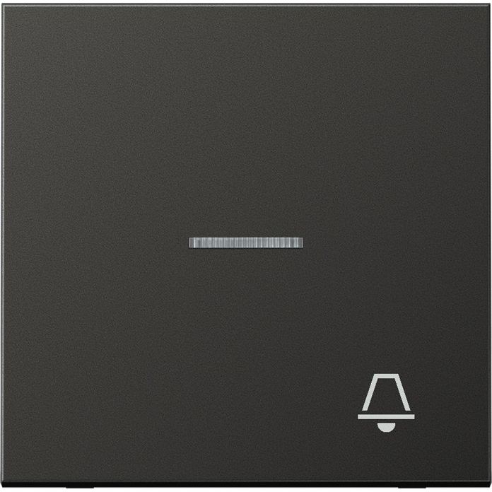 Jung - Abdeckung/Bedienelement für Installationsschalterprogramme Wippe Symbol KLINGEL anth AL 2990 KO5 K AN für Taster