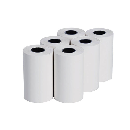 Testo - Verbrauchsmaterial für Telefax/Drucker/MFC Ersatz-Thermopapier 0554 0568 (VE6) − 1 Packung