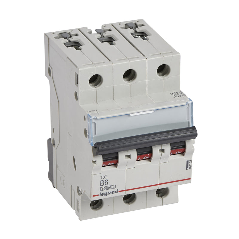 Legrand - Leitungsschutzschalter Legrand 404123 B6A 3-polig 10kA