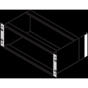 Schroff - Komponente für den Ausbau (Schaltschrank) 19" Winkel 24564498 (VE2) 6HE − 4 Packung