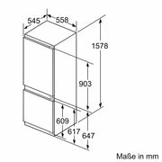 Bosch - Kühl-/Gefrierkombination EB-Kühl/Gefrierkombi KIS77AFE0 Serie6