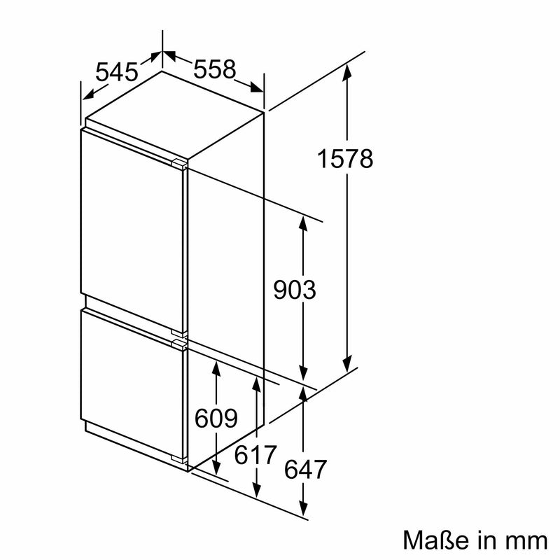 Bosch - Kühl-/Gefrierkombination EB-Kühl/Gefrierkombi KIS77AFE0 Serie6