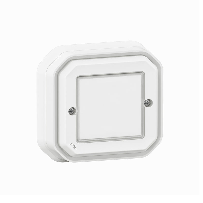 Legrand - Funksender Wandsender Licht 1-fach Legrand 069884L IP 55, Ultraweiß