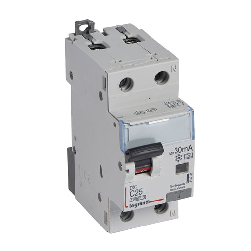 Legrand - Kombination FI-Schalter/Leitungsschutzschalter FI/LS-Schalter Legrand 411298 C-Charakt., 25A
