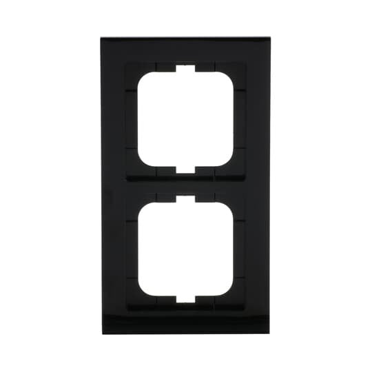 Busch-Jaeger - Abdeckrahmen Rahmen 2-fach 1722-281 schwarz  − 1 Stück
