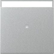 Gira - Abdeckung/Bedienelement für Installationsschalterprogramme Wippe Kontrollf. 367026 F Alu