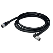 WAGO - Konfektioniertes Sensor-Aktor-Kabel Sensor-/Aktorleitung M12A 756-5502/030-020 Bu.,ax.,M8-St.,wink