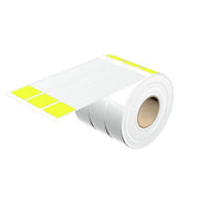 Weidmüller - Kabelmarkierungssystem Kabelmarkierer, Etikett THM WRITEON25/140 GE 140x25mm,gelb