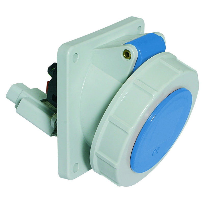 Bals Elektrotech - CEE-Anbausteckdose (IEC 60309) Anbausteckdose geneigt 32A 12646 3p 230V 6h IP67