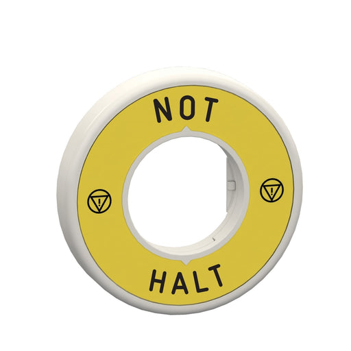 Schneider Electric - Bezeichnungsschild für Befehlsgeräte BEL. RING ZBY9W2B230 24V 1LED RT