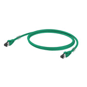 Weidmüller - Patchkabel Kupfer Industrie Patchkabel IEC6FP8LG0010M40M40G 1m grün − 1 Stück