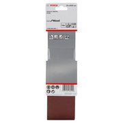 Bosch - Schleifpapier/Schleifvlies PRO X440 Schleifband, 75 x 2608606093 610 mm, G120, 3-tlg