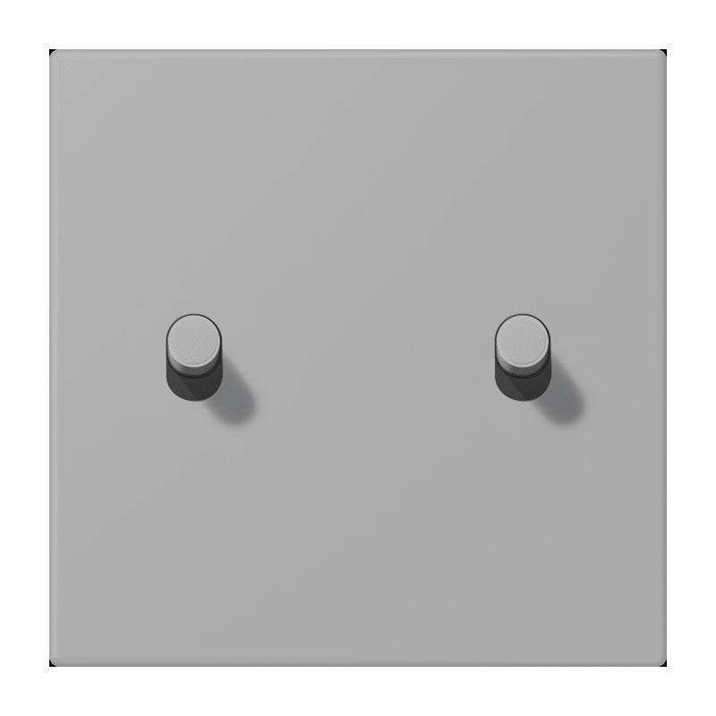 Jung - Abdeckung/Bedienelement für Installationsschalterprogramme Abdeckung mit Kipphebel LC 12-5 R 0 204 Zylinder