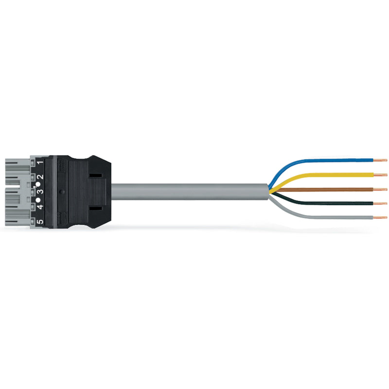 WAGO - Konfektionierte Leitung für steckbare Gebäudeinstallation konfekt. Anschlussleitung 771-9995/205-103 Eca,Stecker
