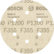 Bosch - Schleifpapier/Schleifvlies PRO F355 Schleifblatt, 150 2608605132 mm, G1200, 5-tlg