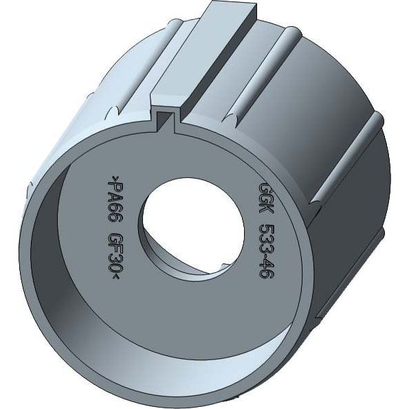 DELTA DORE - Zubehör/Ersatzteile für Tor-/Rollladenantriebe Adapter-Set Medium AM45-D50-01 50er-Siral-Rundwelle