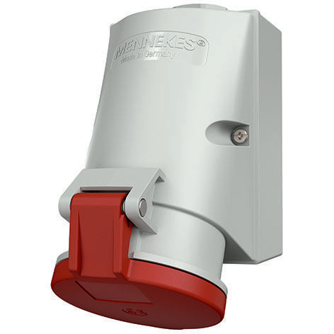 Mennekes - CEE-Steckdose (IEC 60309) Wanddose TwinCONTACT 421 32A,4p,6h,400V,IP44