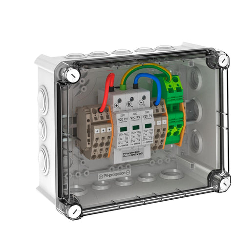OBO Bettermann - Photovoltaik-DC-Stringbox PV-Systemlösung im Gehäuse PVG-C1000K 400 4 PV-String