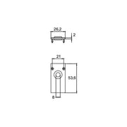 Brumberg Leuchten - Mechanisches Zubehör/Ersatzteile für Leuchten Endstück 88483180