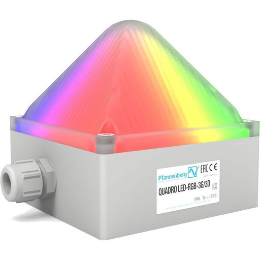 Pfannenberg - Explosionsgeschützte Blitzleuchte LED-Leuchte QUADROLED-RGB3G3DHV 115-230AC,8cd,IP6667
