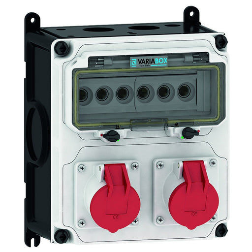 Bals Elektrotech - CEE-Steckdosen-Kombination (IEC 60309) Steckdosen-Kombination 89019 Größe M