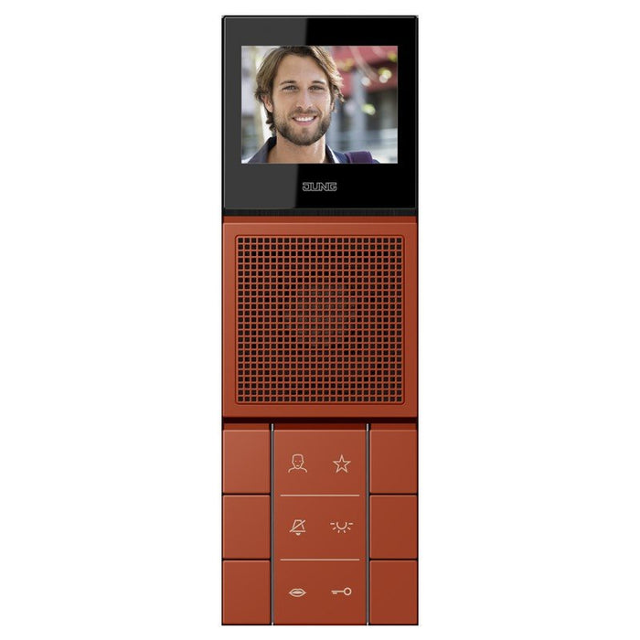 Jung - Innenstation für Türkommunikation SIB Video-Innenstation SI VI LC 627 232 LS 32110  − 1 Stück
