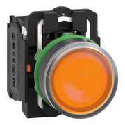 Schneider Electric - Drucktaster, Komplettgerät Leuchtdrucktaster ge-or XB5AW35M5 LED-Modul,230V,1S,1Ö