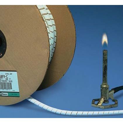 Panduit - Kabelbündelungsschlauch Spiralhülle T50FR-C20Y schwarz 30,5m