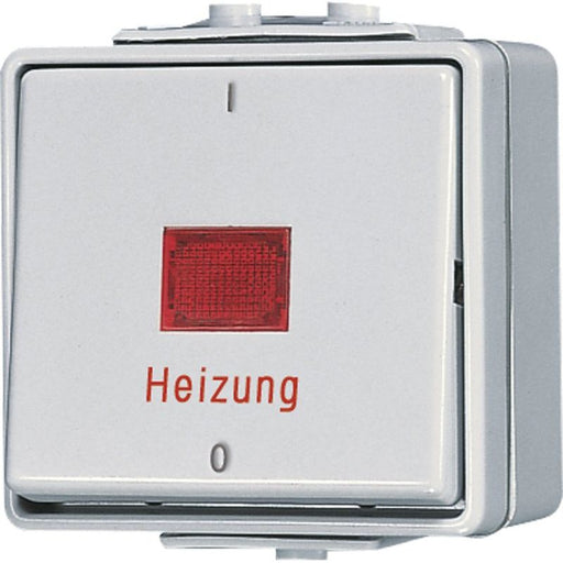 Jung - Installationsschalter Heizung Notschalter 602 HW Aus 2-pol