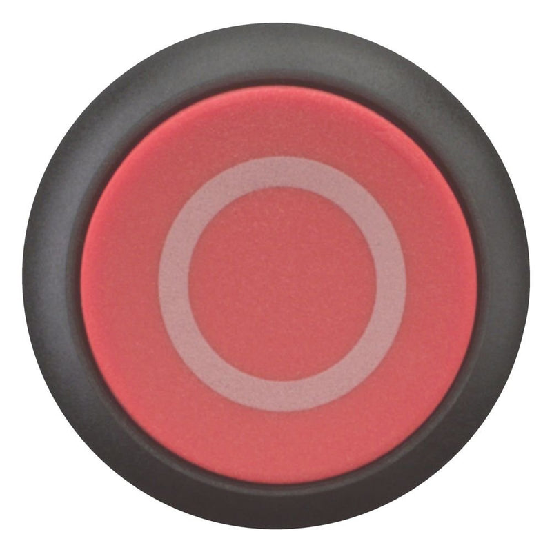Eaton - Frontelement für Drucktaster Drucktaste M22S-DH-R-X0 hoch,rot − 5 Stück