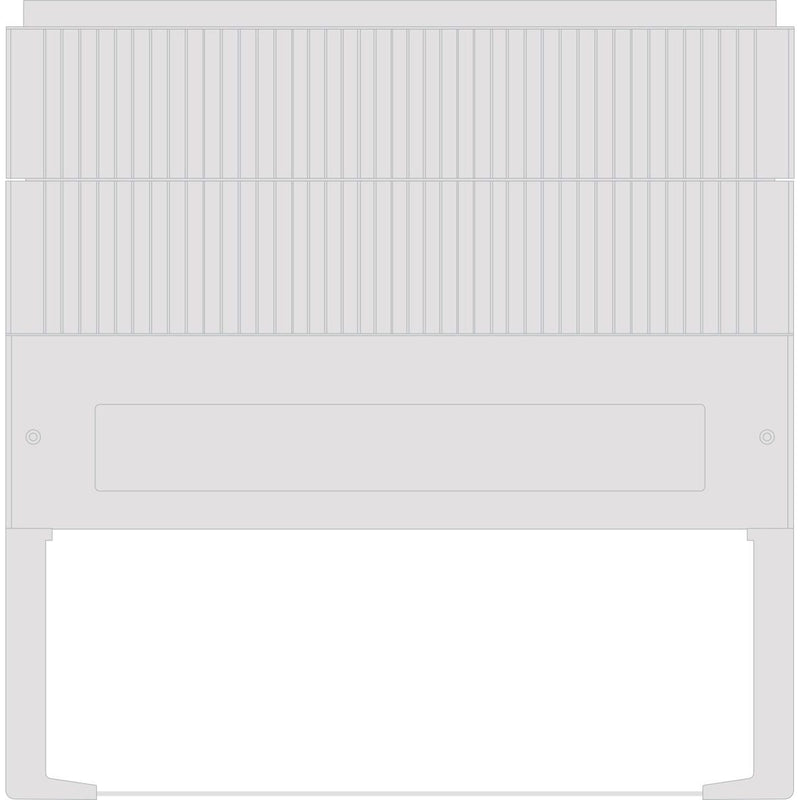 ABN - Sockel/Sockelelement (Schaltschrank) Hochwassersockel Gr.2 FB4 SX032 Höhe 1125mm