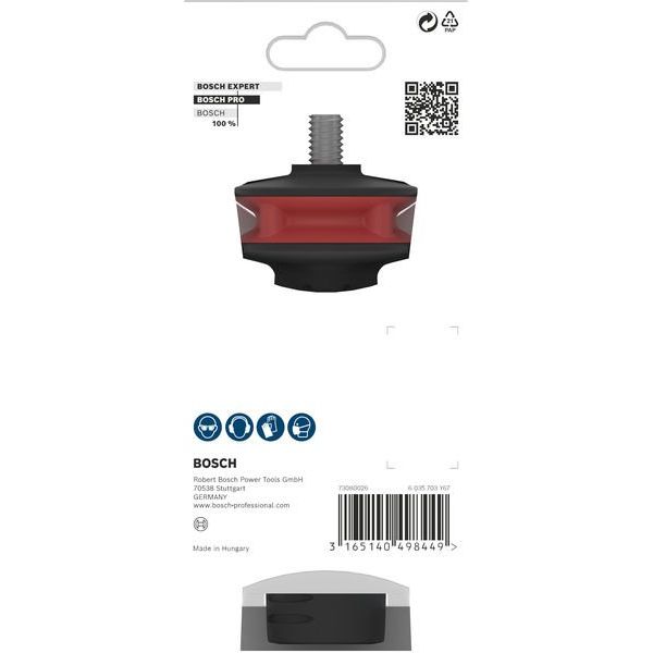 Bosch - Systemzubehör für Schleifen/Polieren (Akku/elektrisch/Druckluft) PRO Handle, M10 2602025182