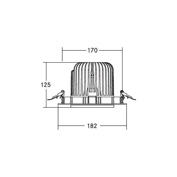 Brumberg Leuchten - Downlight/Strahler/Flutlicht LED-Einbaurichtstrahler 12593174