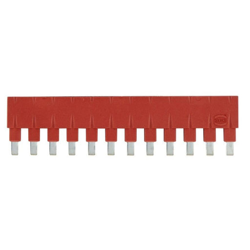 Harting - Zubehör/Ersatzteile für Industriesteckverbinder Steckbrücken 09330009840 12x rot − 5 Stück