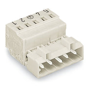 WAGO - Kabelsteckverbinder für Leiterplattensteckverbinder 1-Leiter-Stiftleiste 721-603/000-042 CAGECLAMP,2,5mm²,lgr − 100 Stück