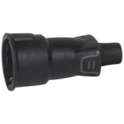 Legrand - Schutzkontaktkupplung Gummikupplung Legrand 050343 sw