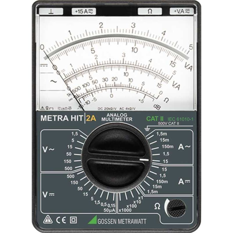 Gossen Metrawatt - Multimeter Analog Multimeter METRAHit 2A für Kl. 2,5