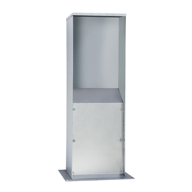 Walther Werke - CEE-Steckdosen-Kombination (IEC 60309) Edelstahlsäule 6209929 HxBxT: 655x290x171mm